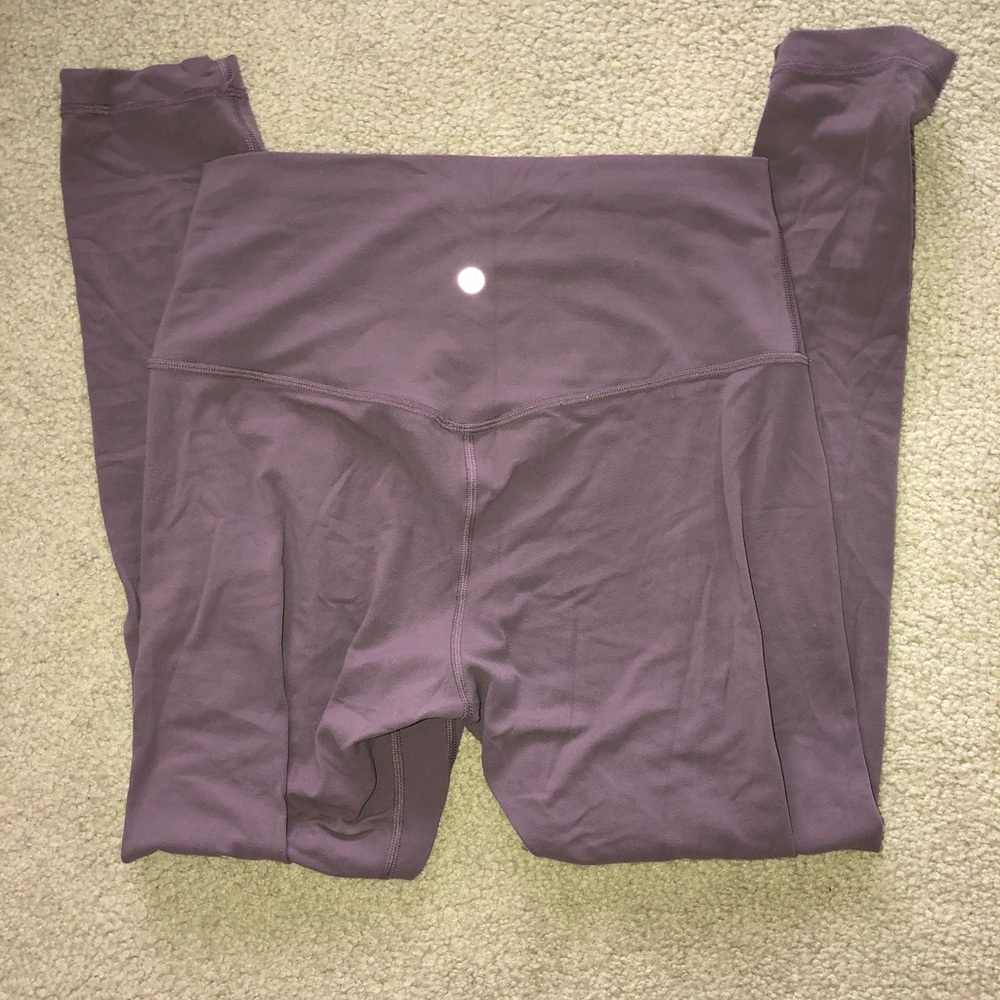 Pink lululemon align leggings